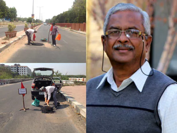 Gangadhara Tilak Katnam: The Pothole Man of Hyderabad