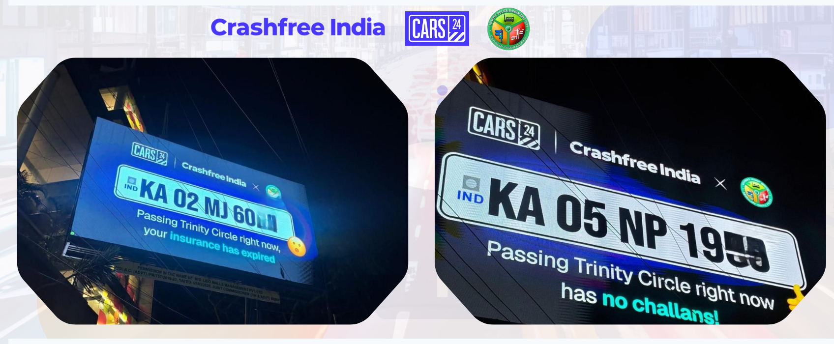 A Real-Time Nudge for Safer Roads: Trinity Circle, Bangalore